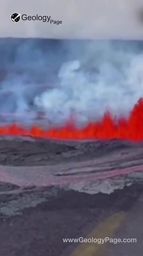 9.4K views · 183 reactions | Mauna Loa Volcanic Eruption, Nov, 2022 | #Geology #GeologyPage #maunaloa #Hawaii #volcano | Geology Page | Facebook