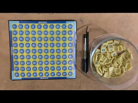 Tambola number calling in a stylish way 61-90 🎊