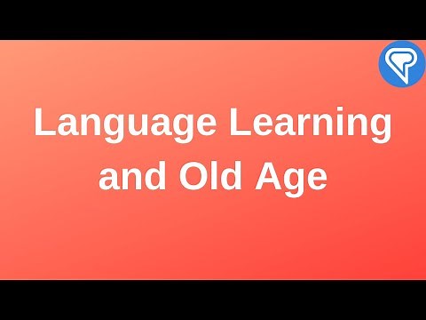 Language Learning and Old Age
