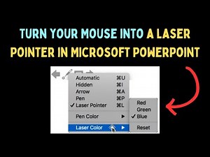 How to Turn Your Mouse Into a Laser Pointer in Microsoft PowerPoint on Windows 11