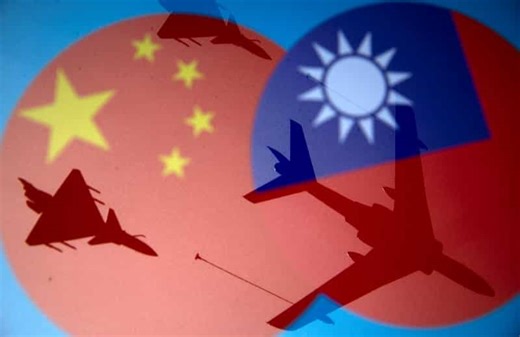 China sends planes across Taiwan Straits median line