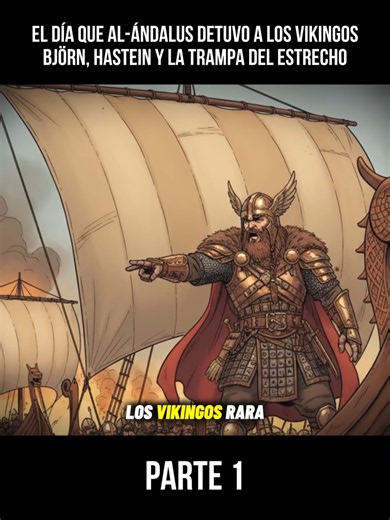 El Día que Al-Ándalus Detuvo a los Vikingos: Björn, Hastein y la Trampa del Estrecho - Parte 1 #Vikingos #AlAndalus #BjornIronside #Hastein #HistoriaMedieval