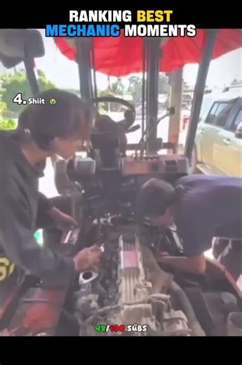 Ranking The Worst Mechanic Fails #fails #shorts #hilarious