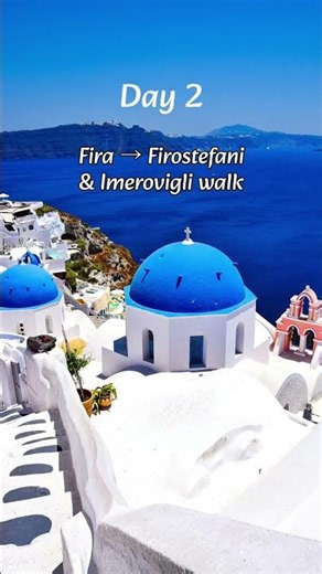 🇬🇷 The Perfect 3-Day Santorini Itinerary | Greece Travel Guide #traveltalesandtwirlsas