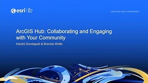 ArcGIS Hub: Collaborating and Engaging with Your Community