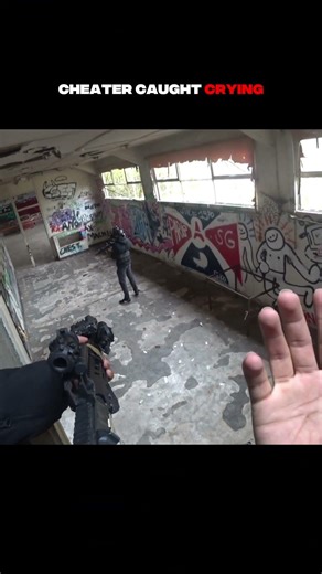 Why this noob crying? #airsoft #airsoftusa #airsoftcqb #military #karma #army #cheater