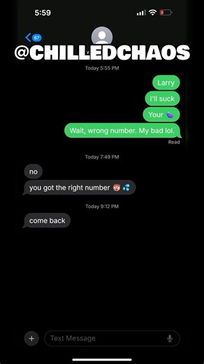 chilled learns about saving phone numbers the hard way