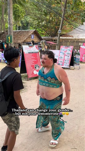 Andrew Biggie Morris | Thailand can change your gender but your testosterone 🇹🇭😂🤣 | Instagram