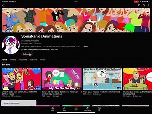 Subscribing to ‪@SoniaPandaAnimations‬