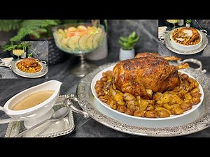 🛑 Stop ✋ Stop Judging / Stuffed Capon Recipe with Morel Sauce and Side Dish