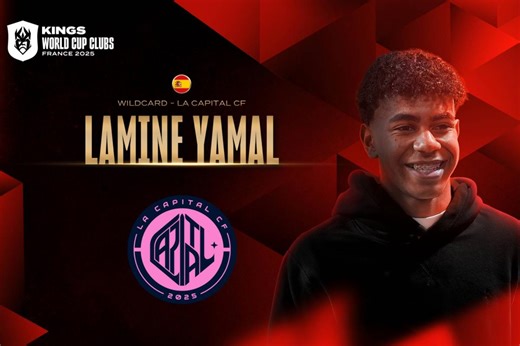 Lamine Yamal tendrá un equipo en el Mundial de la Kings League... y la camiseta más exclusiva del formato