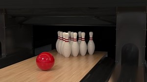 Bowling Strike Slow Motion Stock Footage Video (100% Royalty-free) 1051410730 | Shutterstock