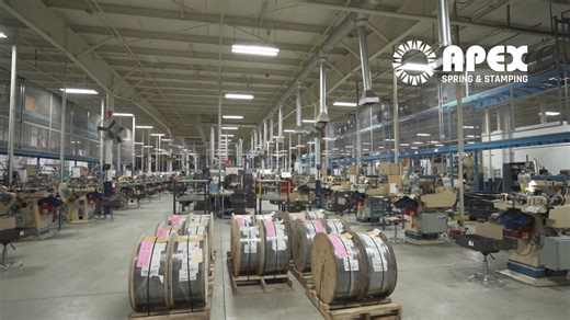 Ever wonder how a custom spring comes to life? 👀 From raw wire to a finished, precision-engineered part, our team focuses on quality at every step. Learn more: https://bit.ly/3Qx6nYO | Apex Spring & Stamping Corporation