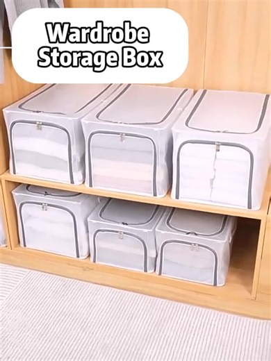 SimHome Wardrobe Storage Box✨✨✨#storagebox #clothesorganizer #organizerbox #clothesstorage #goodthing #wardrobeorganisation