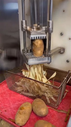 🥔 নিখুঁত ফ্রেঞ্চ ফ্রাই কাটা – এখন আরও সহজ! মাত্র কয়েক সেকেন্ডেই আলু ও বিভিন্ন সবজি কাটুন একদম সমান ও সুন্দরভাবে! শুরু করুন লাভজনক ব্যবসা । Hand Type French Fry Cutting Machine #VegetableCutter #SmartKitchen #রেস্টুরেন্টসরঞ্জাম #সবজিকাটারমেশিন | Business Bangla Machineries