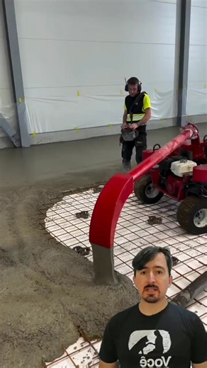 42K views · 198 reactions | Making a cement floor with a remote-controlled machine | Curiosity of Junior | Facebook