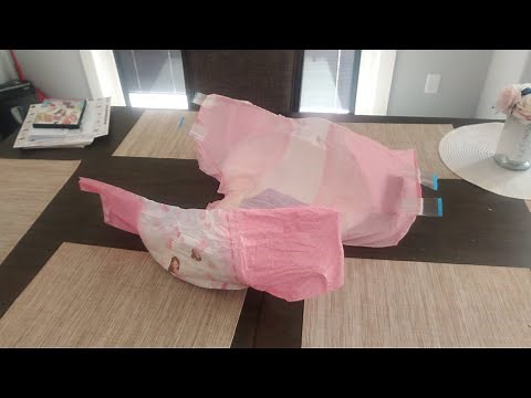 A guide ~ How To Wrap Up Your Overnight Adult Diaper!