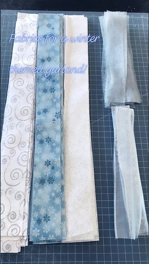 39K views · 331 reactions | Excited to get started on this winter themed mantel garland! Still deciding if I will use the silver tulle or sheer blue ribbon…stay tuned! | Carrie's Wreath Creations | Facebook