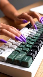 Satisfying Marble Keyboard ASMR 💅⌨️