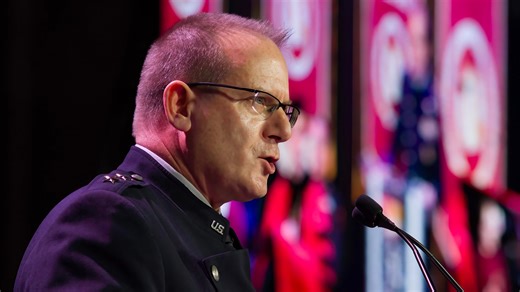 STARCOM commander gives Florida Tech commencement speech, warns of high-tech space threats