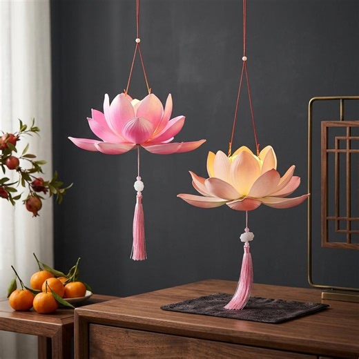 DIY 3D Lotus Lantern Kit – Light-up Flower Lantern, Autumn Festival Decoration, Creative Activity - Etsy