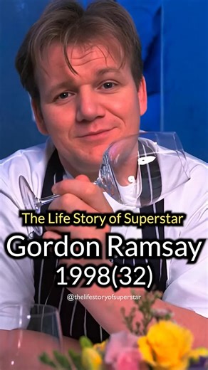 The Life Story of Gordon Ramsay🍳 #GordonRamsay #history #evolution #MasterChef