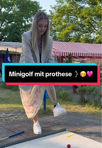 Minigolf mit Prothese: Ein neues Erlebnis