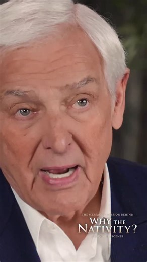 David Jeremiah on Instagram: "The message of the birth of Christ is the seed of the gospel! To learn more about Why The Nativity or to watch the full Message and Mission Behind Why The Nativity, visit whythenativity.org #wtnstory"