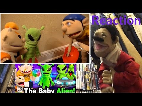 SML Movie: The Baby Alien Reaction (Puppet Reaction)