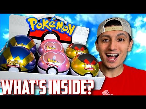 Opening EVERY NEW POKEBALL TIN 2022! NEW LOVE BALL! (J21 Tins)