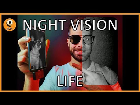 📸👽 NIGHT VISION LIFE on your smartphone? | INFRARED CAMERA Apps 👀