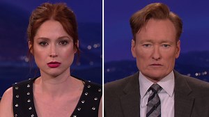 47K views · 674 reactions | Ellie Kemper and Conan compare their RBF. #CONAN | Team Coco | Facebook