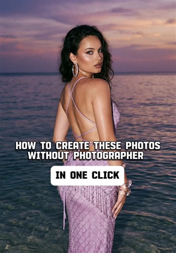This is how to create trending beach photos😍🏝️ Use code ANNASI for 50% off @Glam AI App #photoshoot #beach #tutorial #shed #annasi