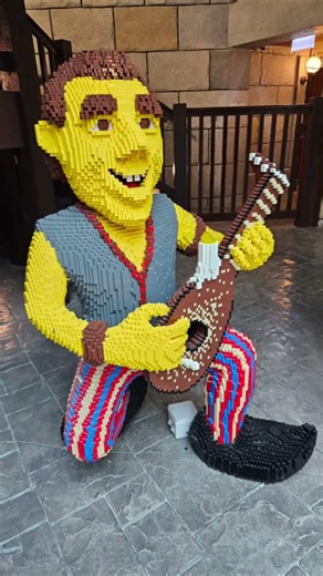 Lego builds at Lego land dubai. #legoland #lego #trending #dubaiparksandresorts #weekendgetaway