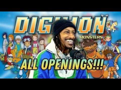REACTING TO ALL OF THE DIGIMON OPENINGS!!! (1-14)
