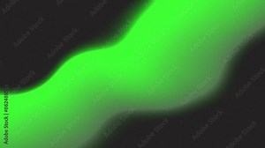 Grainy Animated gradient background, noise texture color waves, green