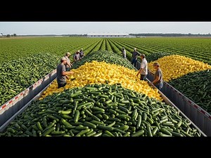 How Farmers Harvest Thousands of Tons of Vegetables in Just 24 Hours | Modern Farming Documentary