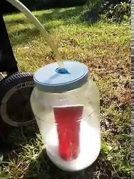 home made forge curing the Sodium Silicate with CO2