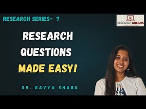 How to Draft Research Questions from a Problem Statement: Step-by-Step Guide