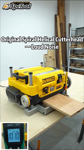 Still planing with straight knives? Upgrade your DW735 to SpeTool’s Spiral Cutterhead—better cuts, less noise, zero hassle. | SpeTool Woodworking Tools