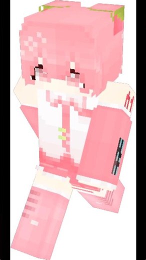Minecraft Skin | 桜ミク•マイクラスキン SPEED Paint