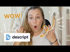 Real FAST Video Editing With Descript (It's Like Editing A Text Doc!)