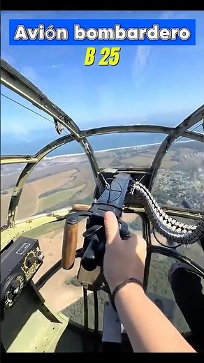 Descubre los secretos del B-25 por dentro #aviation #b25 #engine #pilot #avion #guerra #bombardero