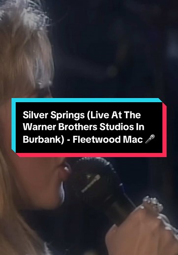 Silver Springs Live Performance by Fleetwood Mac