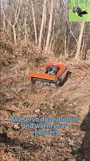 remotely controlled compact flail mower for sale online with best price