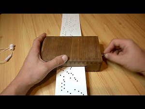 Littleroot town, 30 note music box playing paper tapes