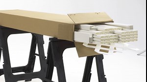 Outdoor Essentials Lewiston 6 ft. x 42 in. White Vinyl Lattice Top Privacy Gate