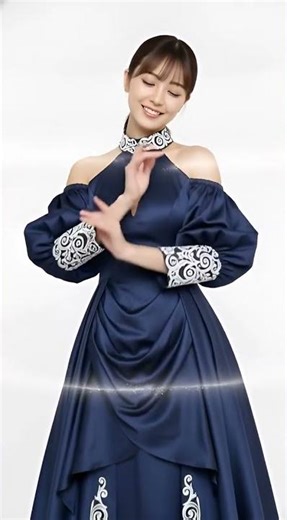 Midnight Blue Magic: Red Carpet Elegance