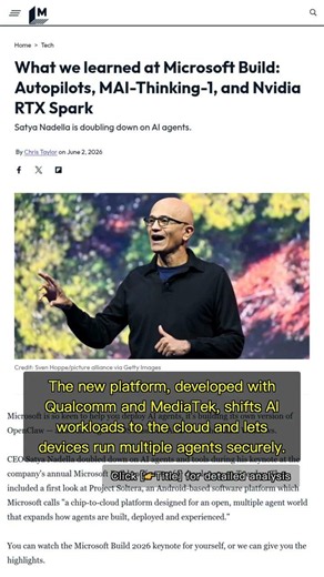 🧐👉 Microsoft's Project Solara: Android-Based OS Signals End of Traditional Apps #QixNewsAI