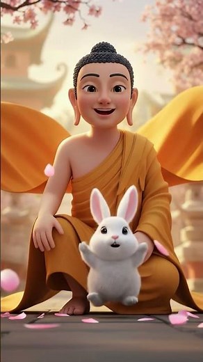 Buddha and the Rabbit | A Lesson in Altruism and Noble Sacrifice 🐰